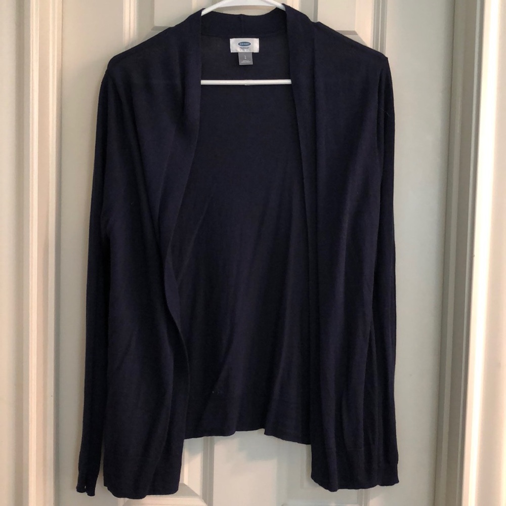 Navy Old Navy Cardigan